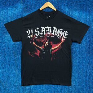 21 Savage “American Dream” Hip Hop Graphic T-Shirt Size Medium